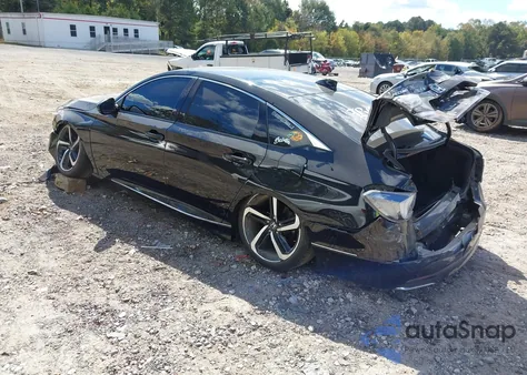 2018 Honda Accord Ex-L из США, поврежденный, VIN 1HGCV1F57JA168884